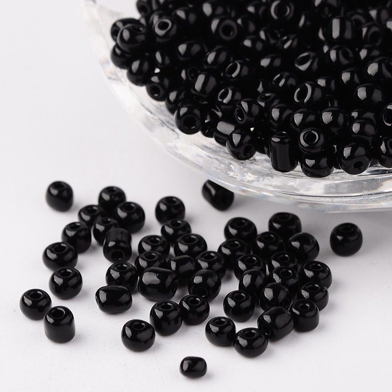 Inspiration Kit - O Black Seed Bead 8 x 50gm