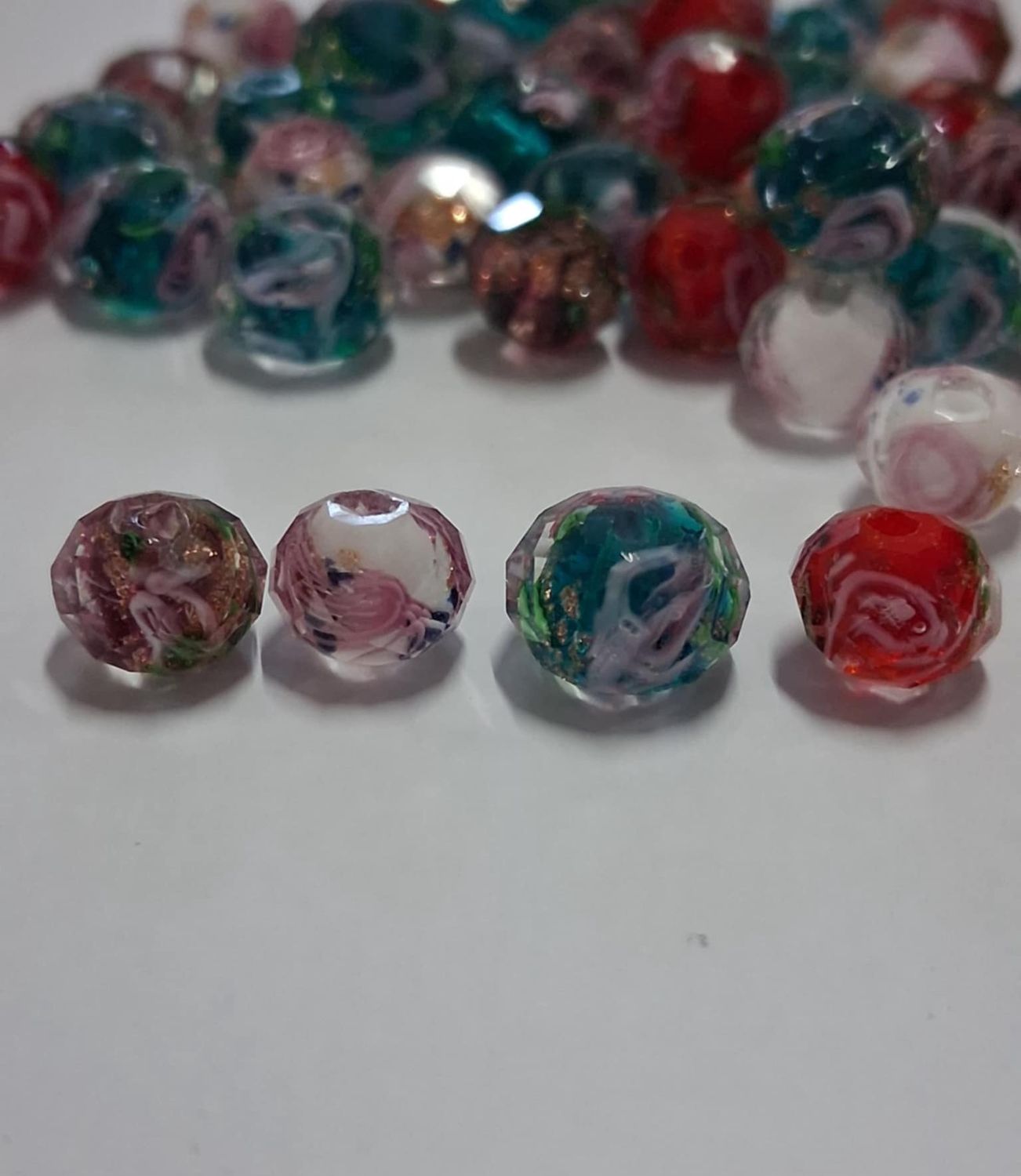 BB Cushion - Crackle Glass Mixed 6-8mm