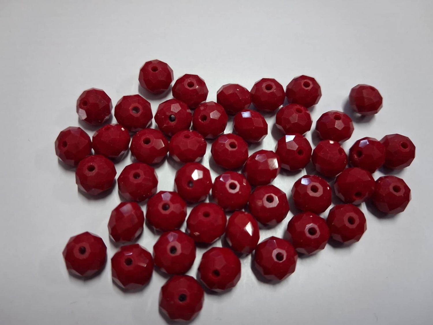 Chinese Cushion - Darkest Red 8mm