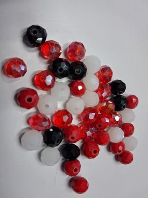 Cushion - Red &amp; Black Mix 8mm
