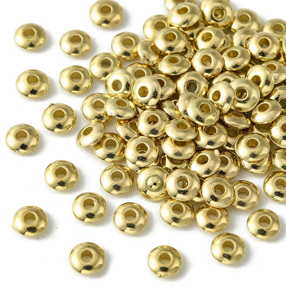 MP Spacer Rondelle - Gold 5x2mm