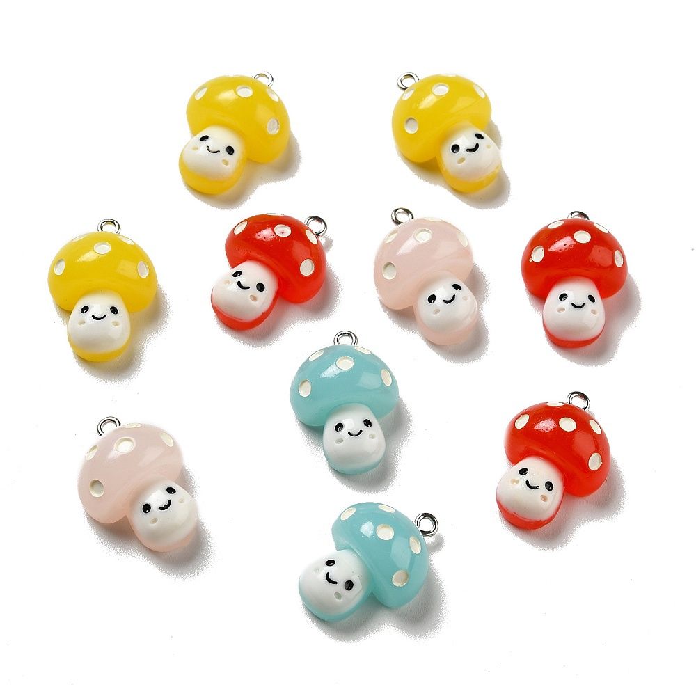 Happy Mushroom Earrings