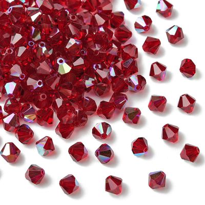 Preciosa Bicone - Siam AB 6mm