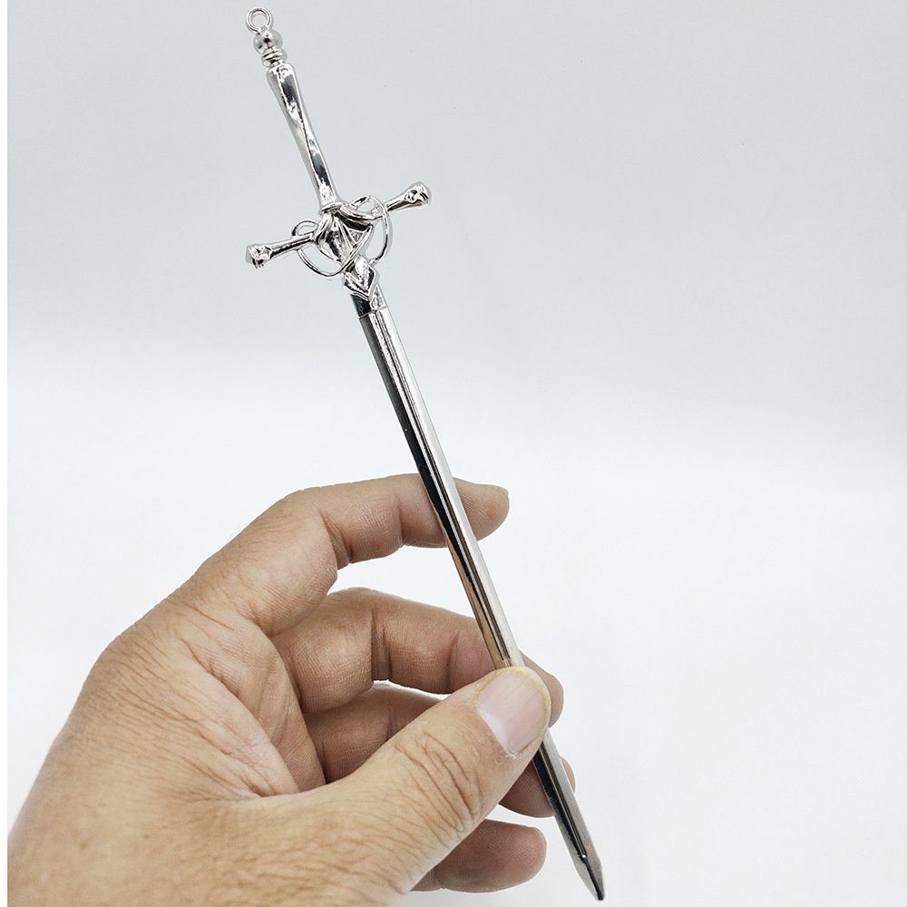 Sword Hair Stick - Silver