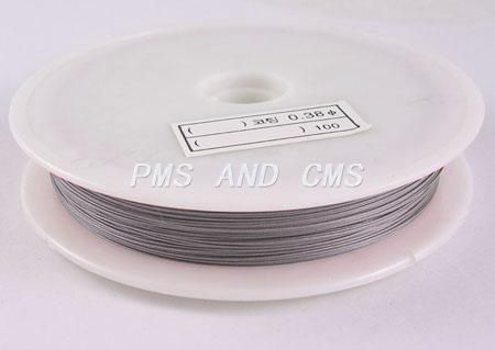 Tiger Tail - Silver 0.5mm (Per M)