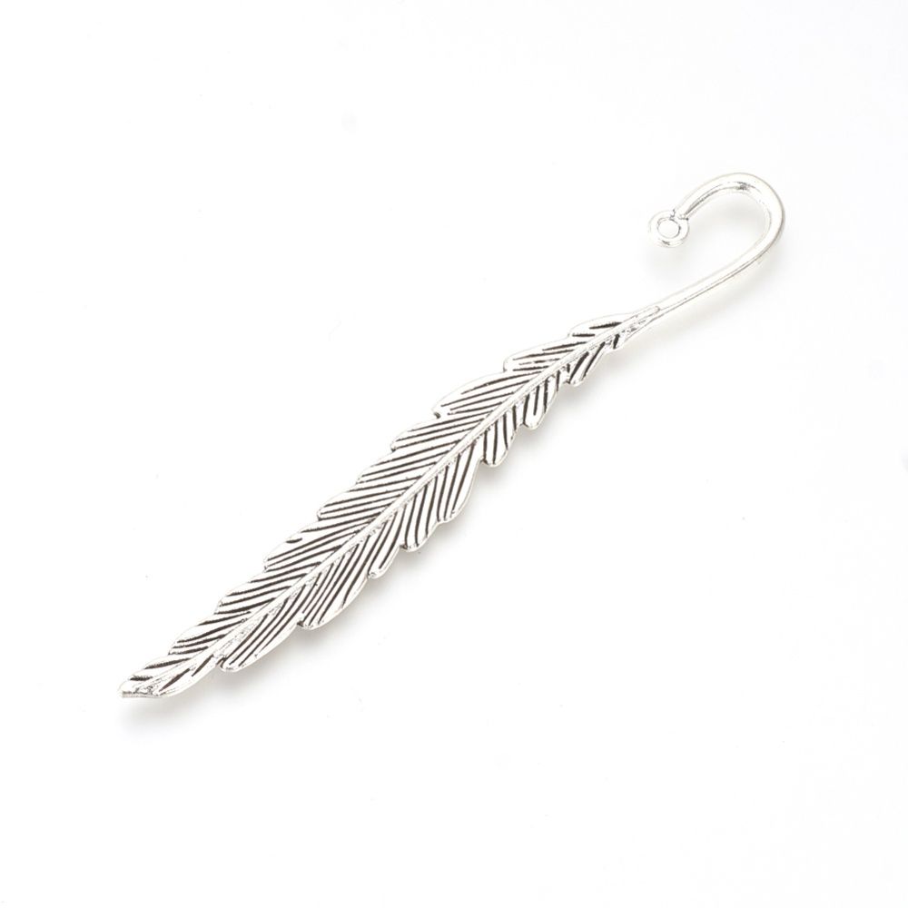 Leaf Bookmark - Silver 115mm