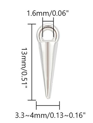 MP Spikes - Silver 13mm