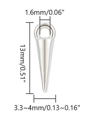 MP Spikes - Silver 13mm