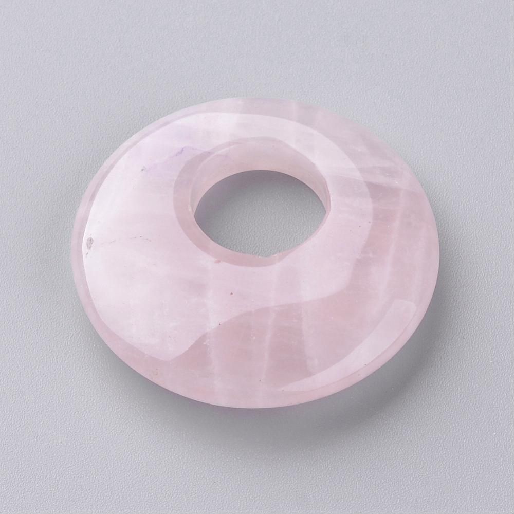 Rose Quartz Donut - 28mm