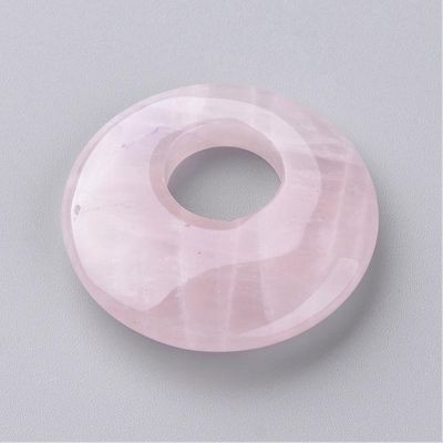 Rose Quartz Donut - 28mm
