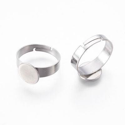 201 SS Adjustable Ring Base - 10mm Tray