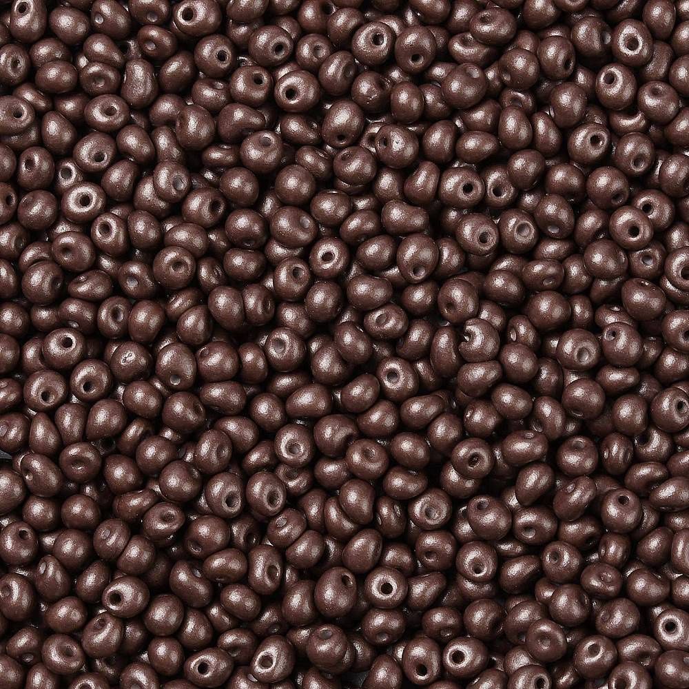Seed Bead Teardrop - Dark &amp; Stormy 6/0 (Per 5gm)