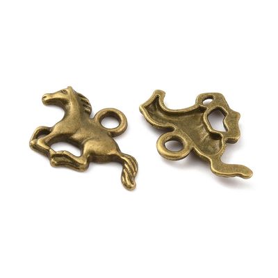 Horse Charm - Bronze 14x21mm