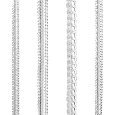 Ring Size Adjuster Coil - Clear (10mm) 4 Sizes