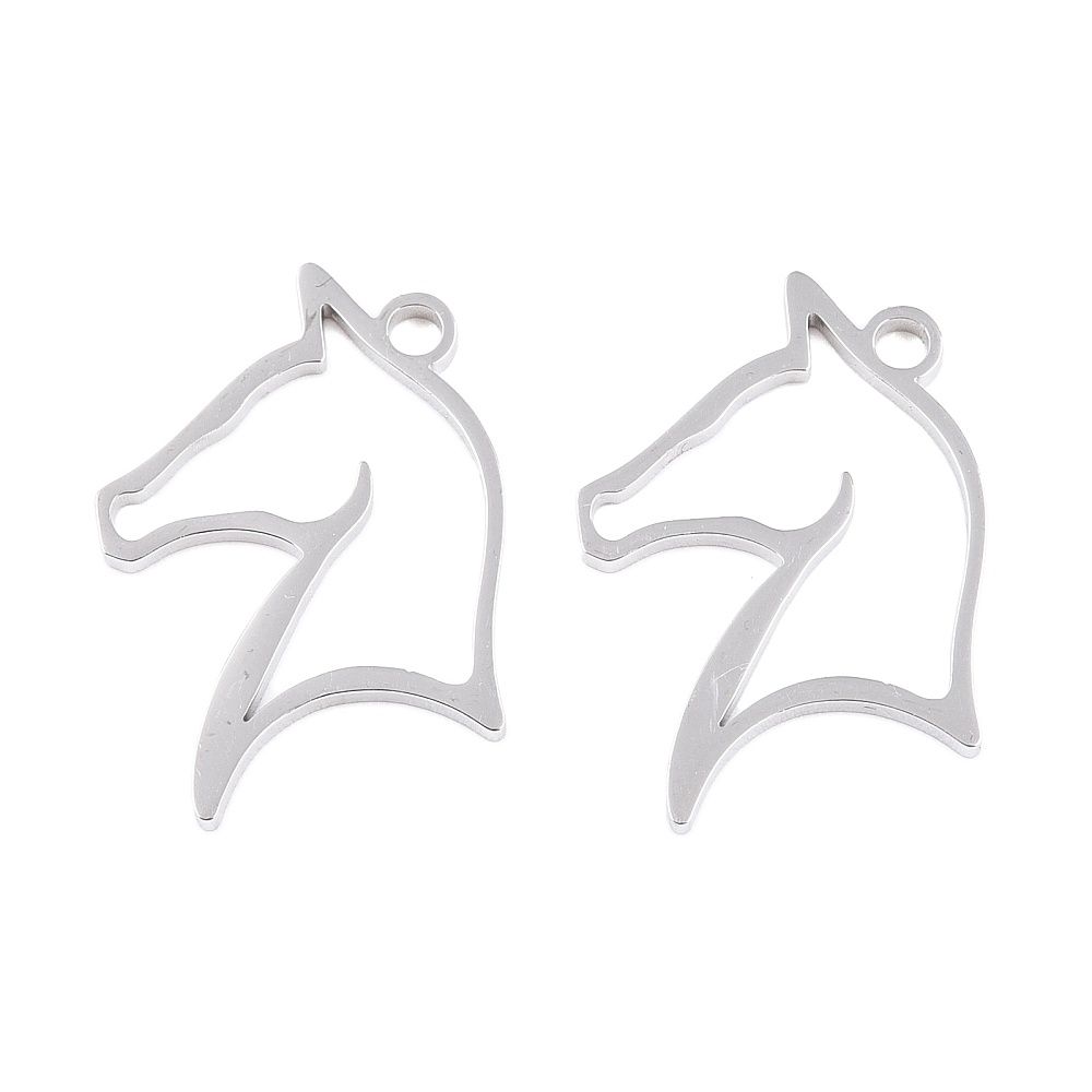 201 SS Horse Sihloutte Earrings