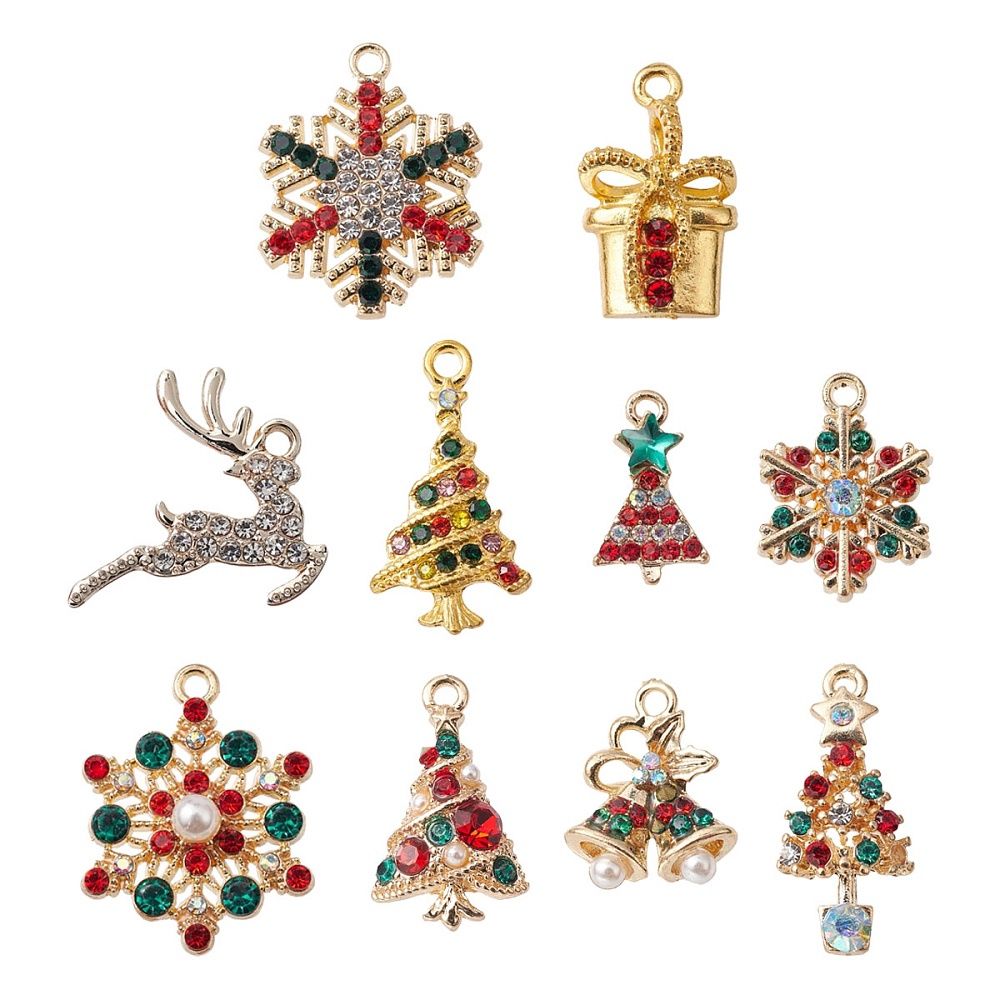 Fancy / Bling Christmas Earrings