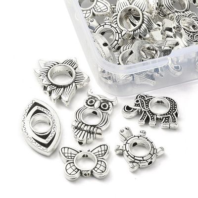 TS Animal &amp; Shapes Bead Frame - Silver 11.5-20mm