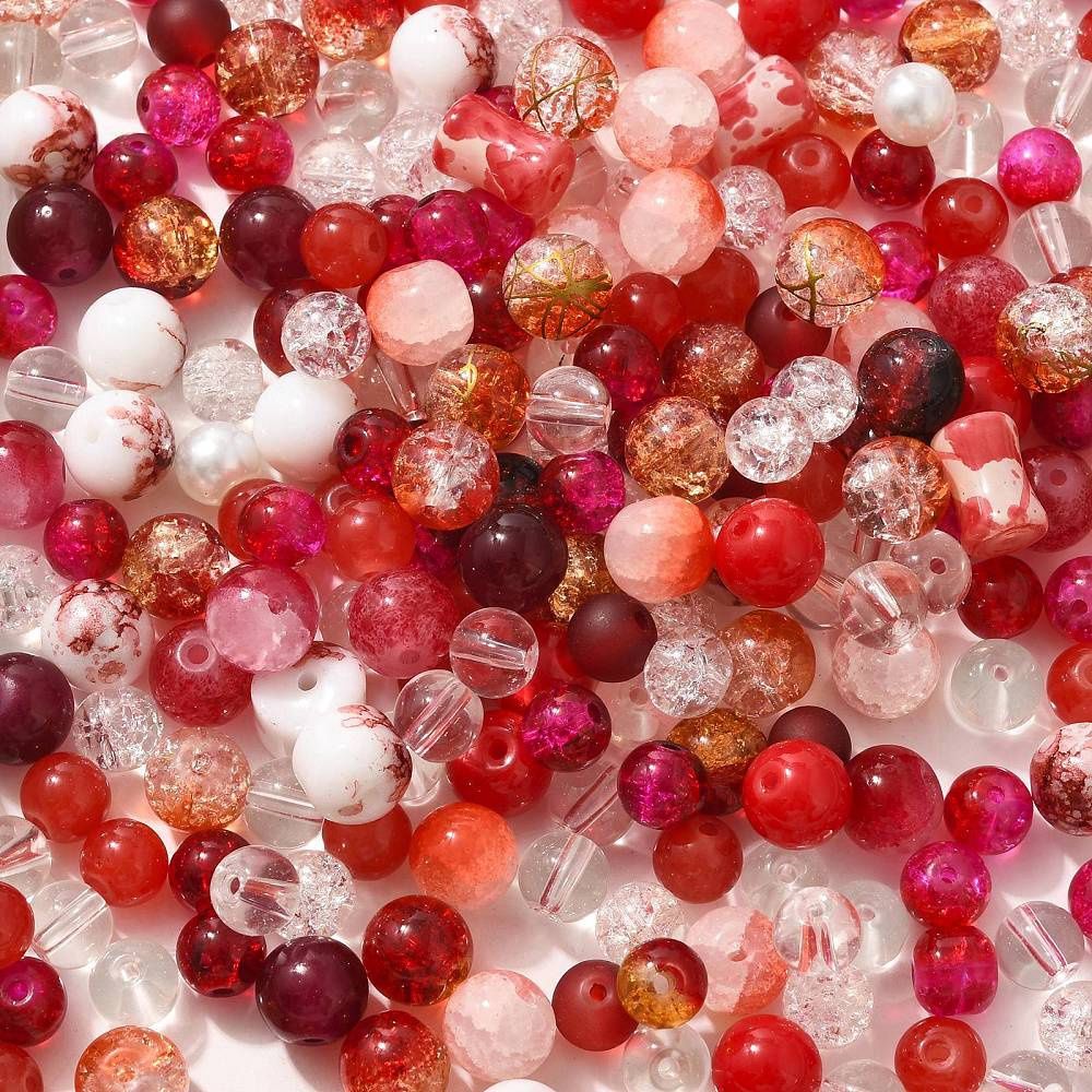 Live Bead Mix - Crimson 8-10mm (50gm)