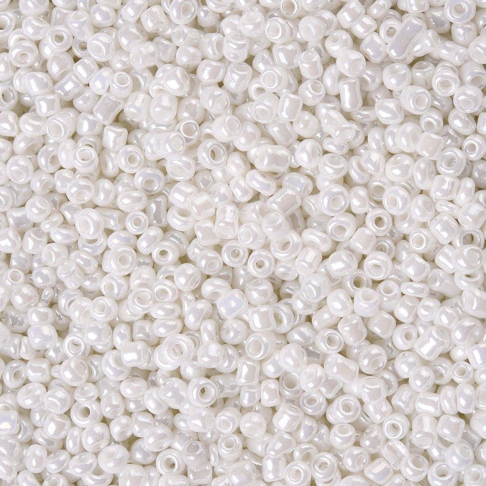 Seed Bead - White Luster 12/0