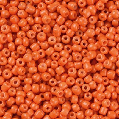 Seed Bead - Orange Red 6/0