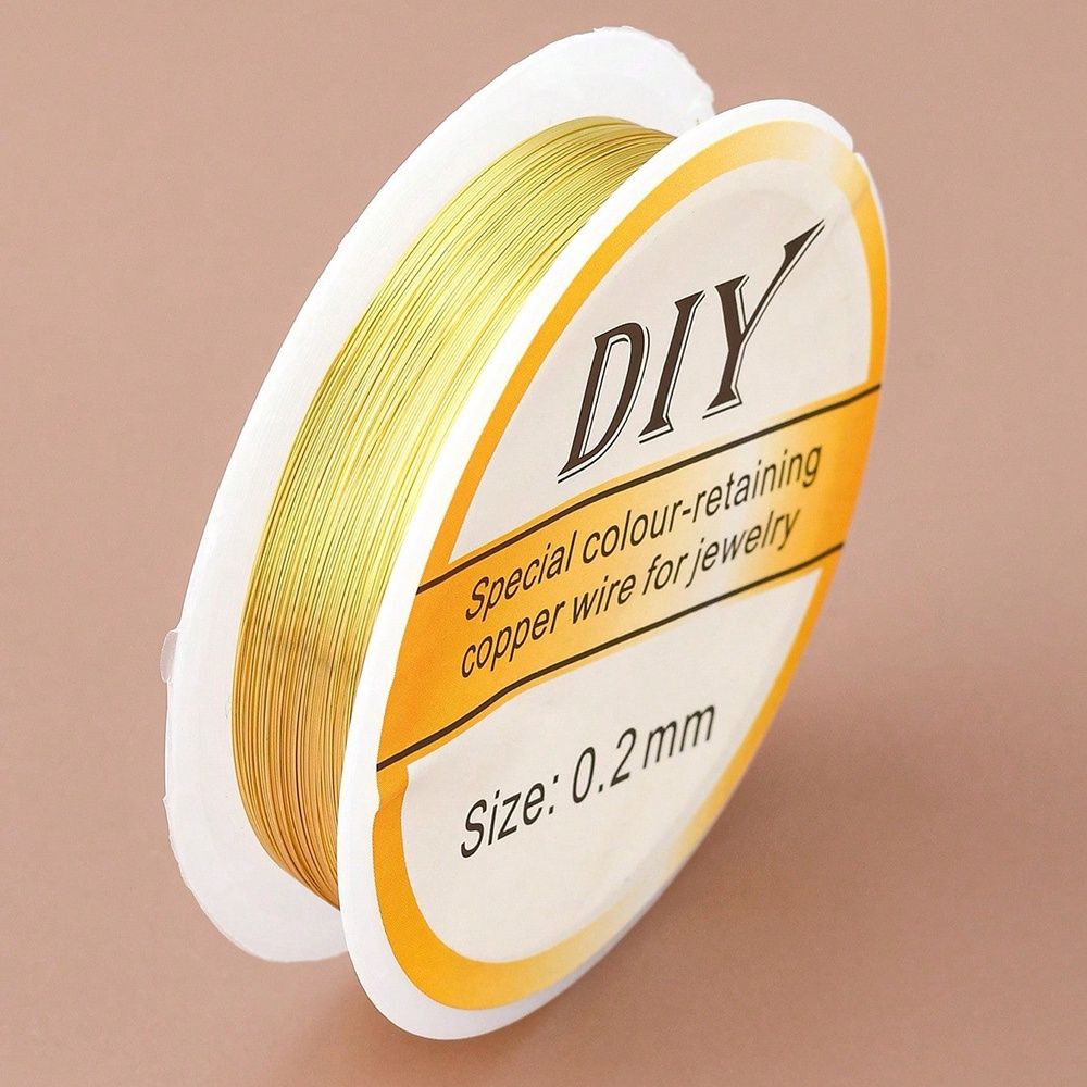 Gold Wire - 32 Gauge (0.2mm) x 25m