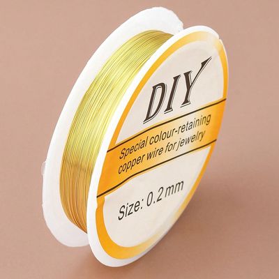 Gold Wire - 32 Gauge (0.2mm) x 25m
