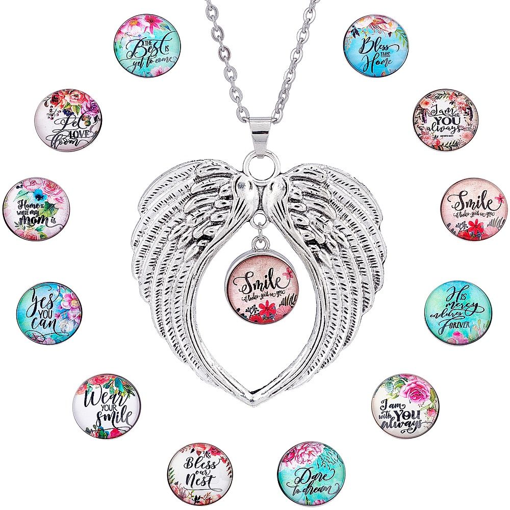 Double Wing Snap Jewellery Necklace (S)