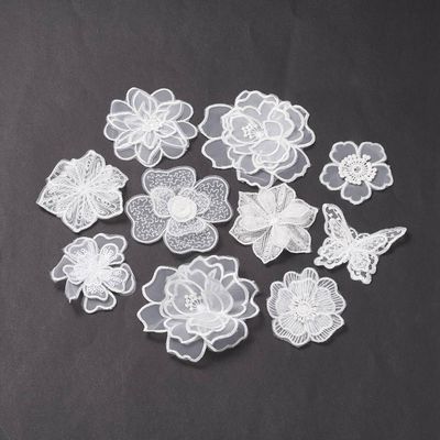 Lace Accessories - White Flower Mix