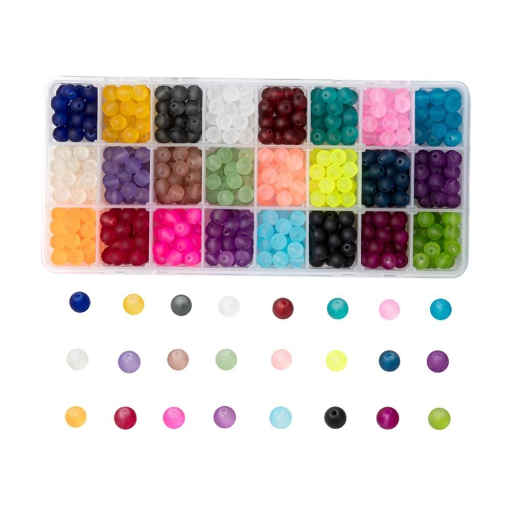 Inspiration Kit - 720 Piece Frosted 8mm Tiff Mix