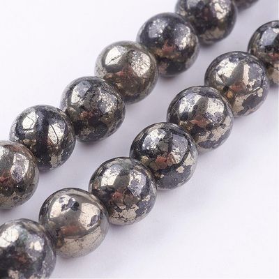 Pyrite Round - 8mm