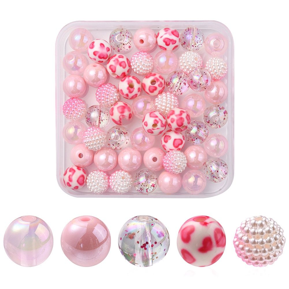 Inspiration Kit - 50 Piece Pretty In Pink 10mm