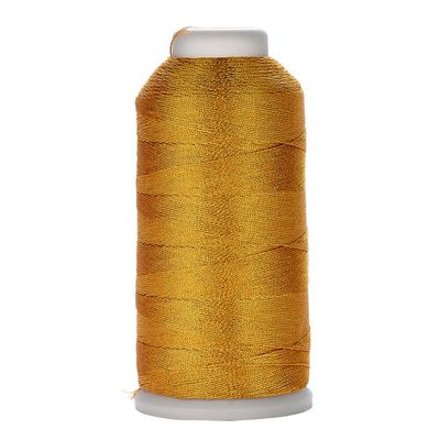 Metallic Nylon Embroidery Thread - Gold 0.4mm (Per M)