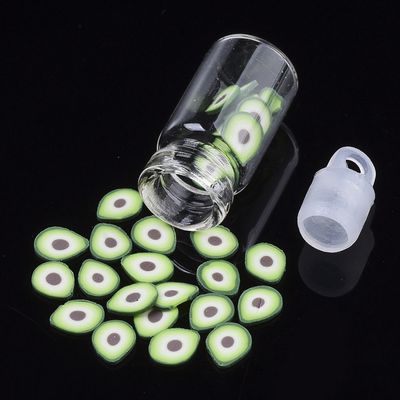 Avocado Cabochon Slices - 4-8mm x 5mm