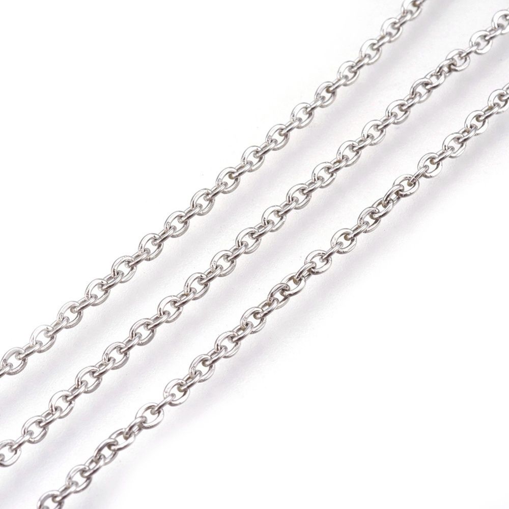 304 SS Cable Chain - 3x2mm x 1m