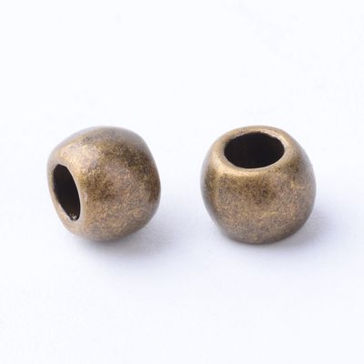 TS Rondelle Metal Spacer - Bronze 6x4mm