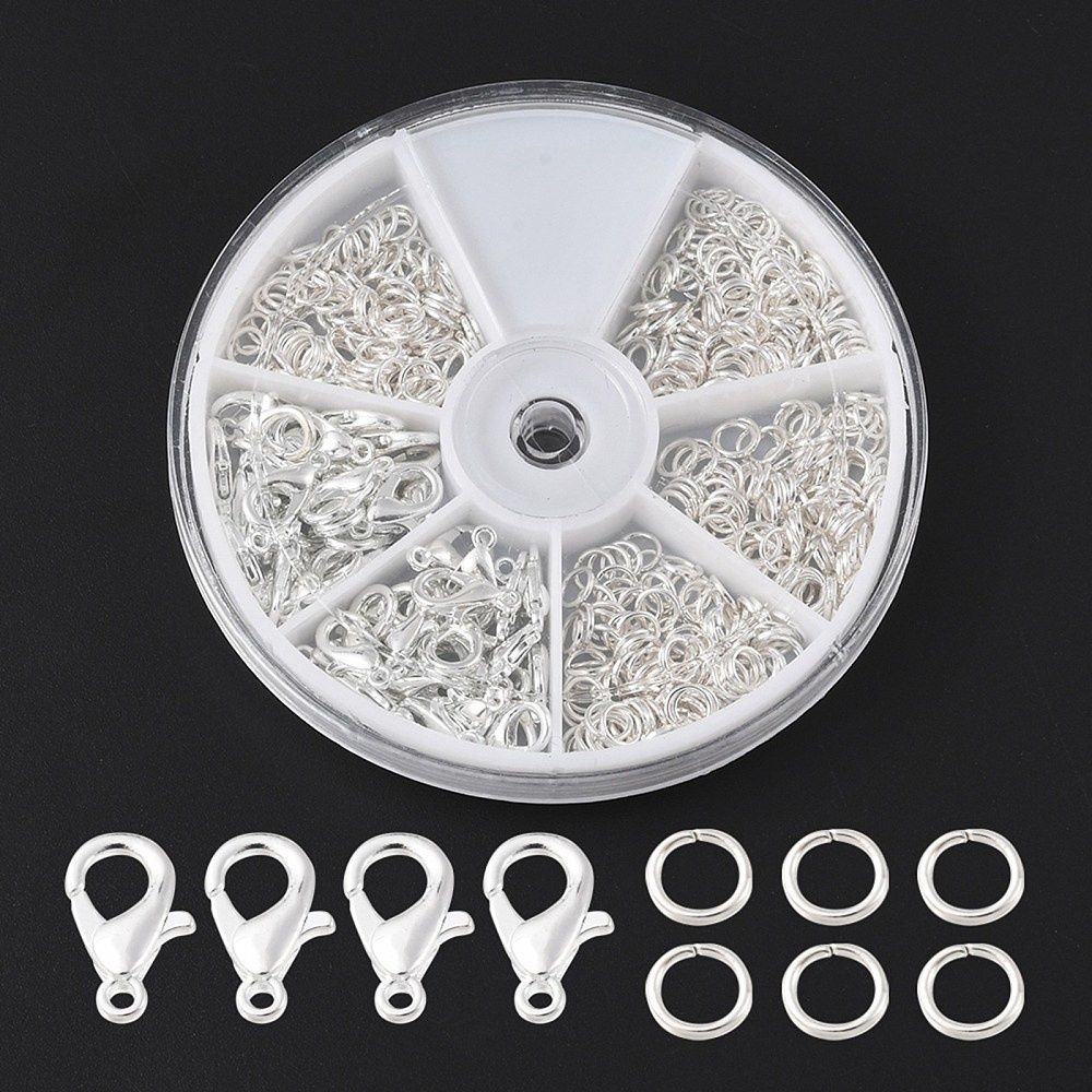 Finding Inspiration Kit - Silver Lobster (x50) and Jump Ring (x430) Kit