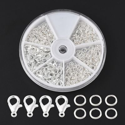Finding Inspiration Kit - Silver Lobster (x50) and Jump Ring (x430) Kit