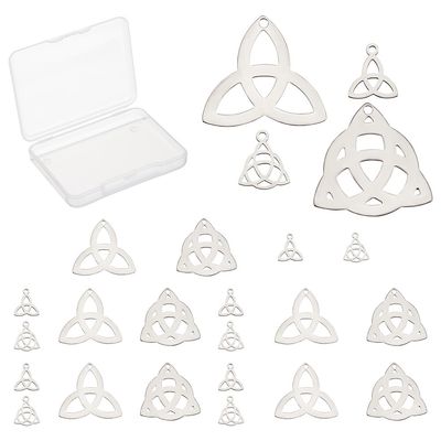 Celtic Charms - Mixed Stainless Steel