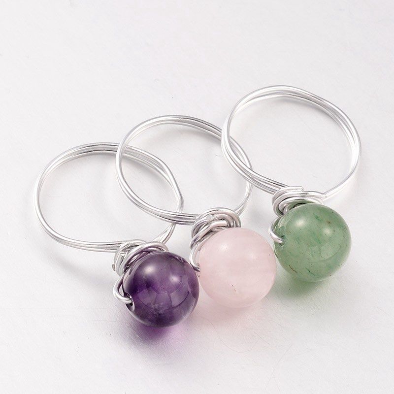 Semi Precious Ring Mix (S)