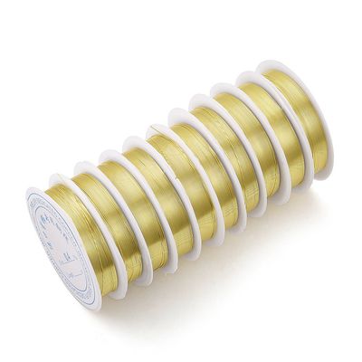 Light Gold Wire - 32 Gauge (0.2mm) x 25m