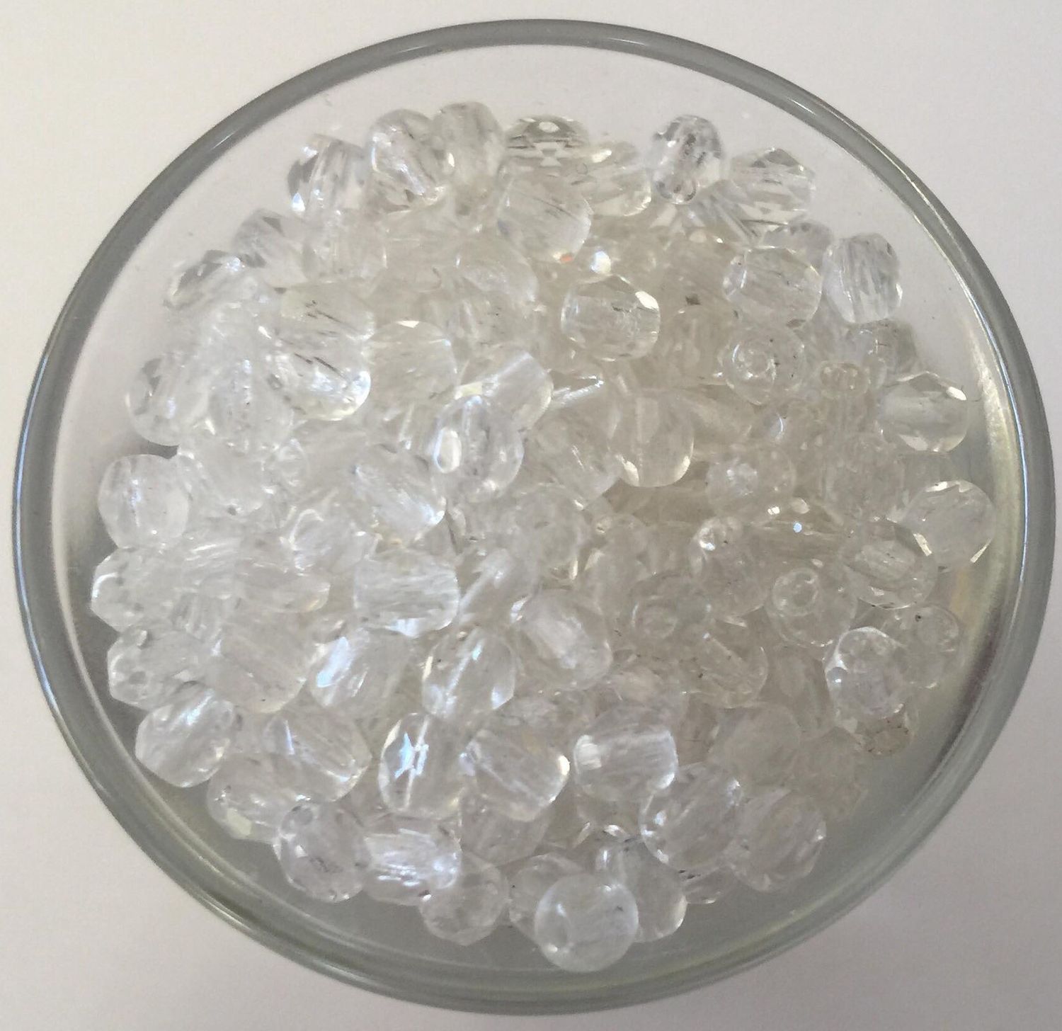 Czech Facet - Clear 4mm