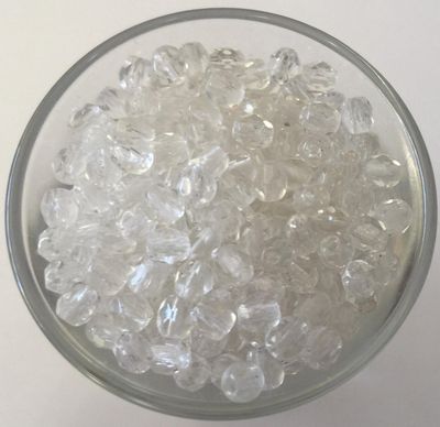Czech Facet - Clear 4mm