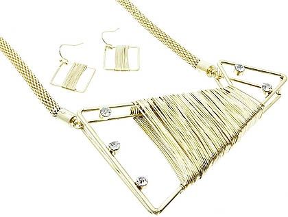 Gold Necklace Set