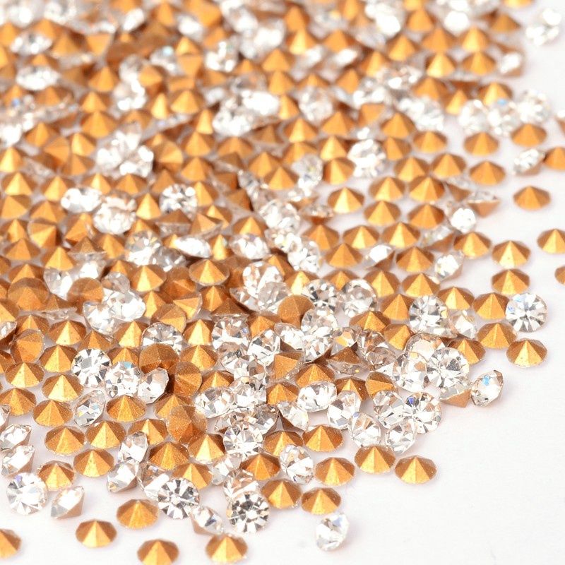 Point Back Rhinestone - Crystal SS5 (1.7mm)