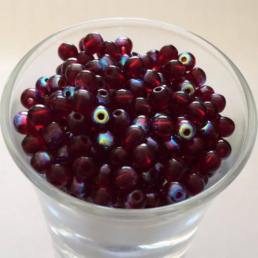 Czech Tiff - Garnet AB 4mm