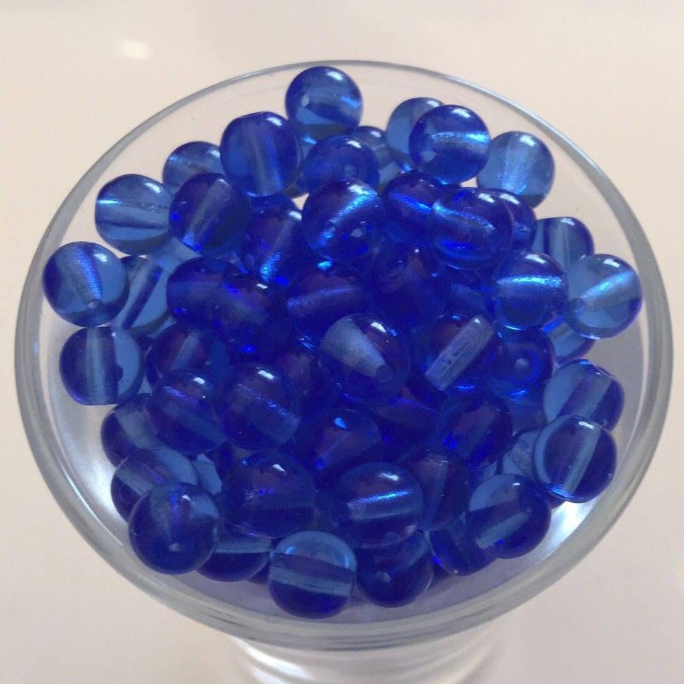 Czech Tiff - Sapphire 6mm
