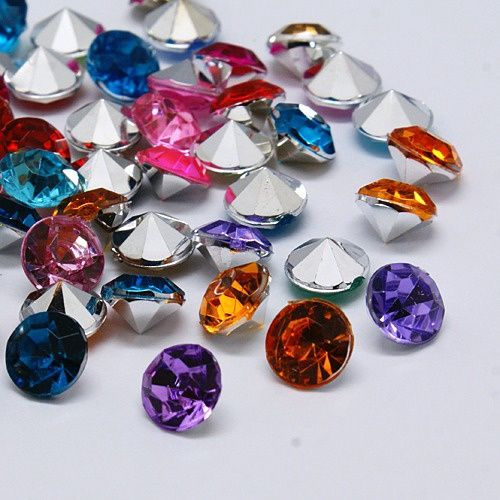 Acr Point Back Rhinestones - 1.5mm