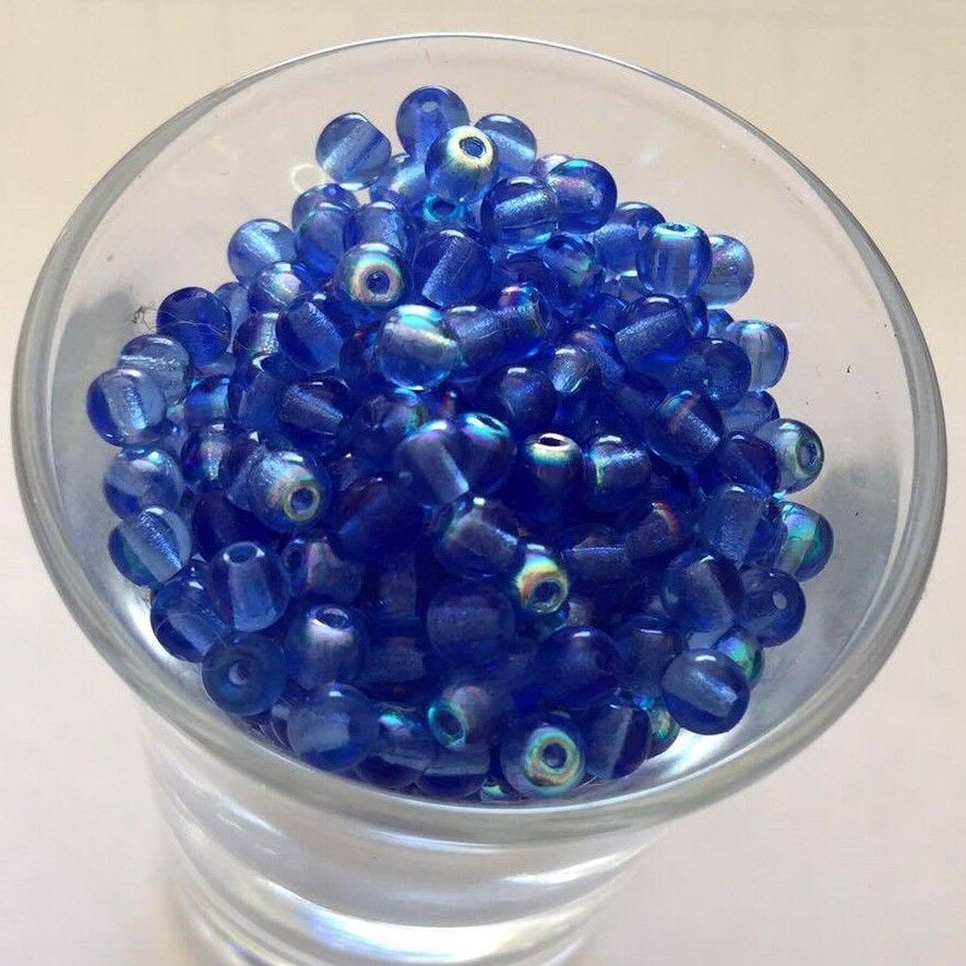 Czech Tiff - Light Blue AB 4mm