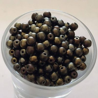 Czech Tiff - Bronze Iris 4mm