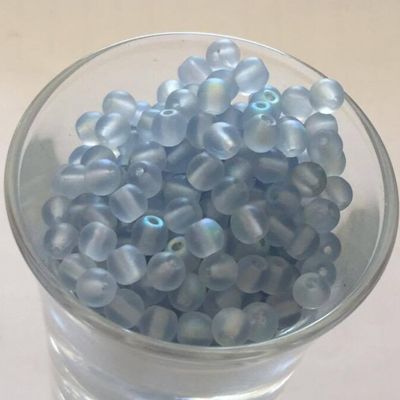 Czech Tiff - Matt Light Blue AB 4mm